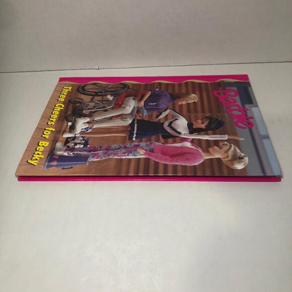 Vintage 1998 Barbie Book- Three Cheers For Becky 90's Kid's Hardcover - Picture 8 of 9